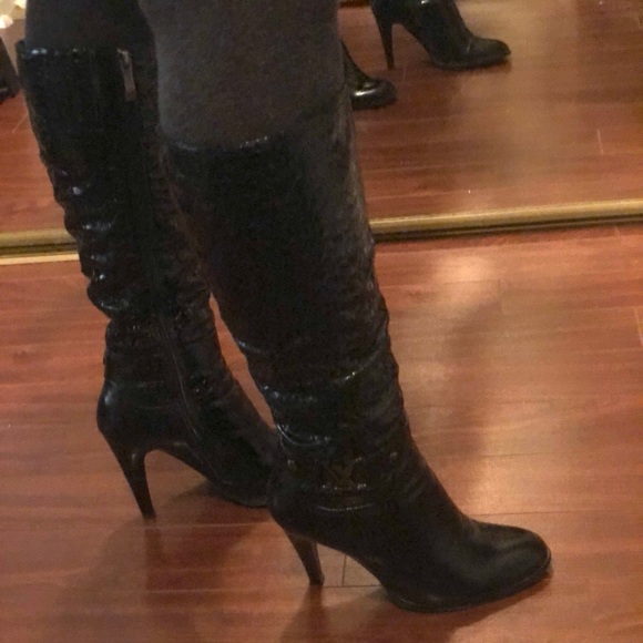 Winter heel boots. Size 7( good fit 7,5 too). - Picture 16 of 17